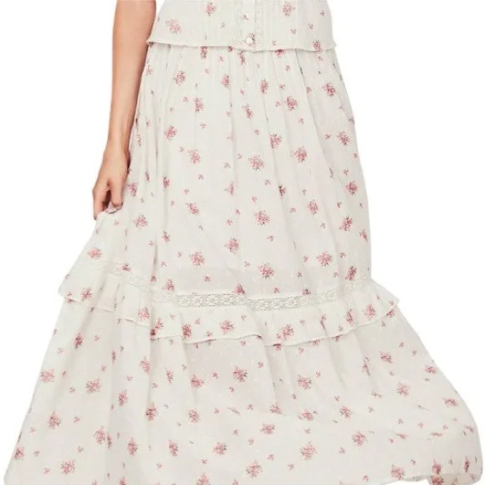 LoveShackFancy Iman Skirt